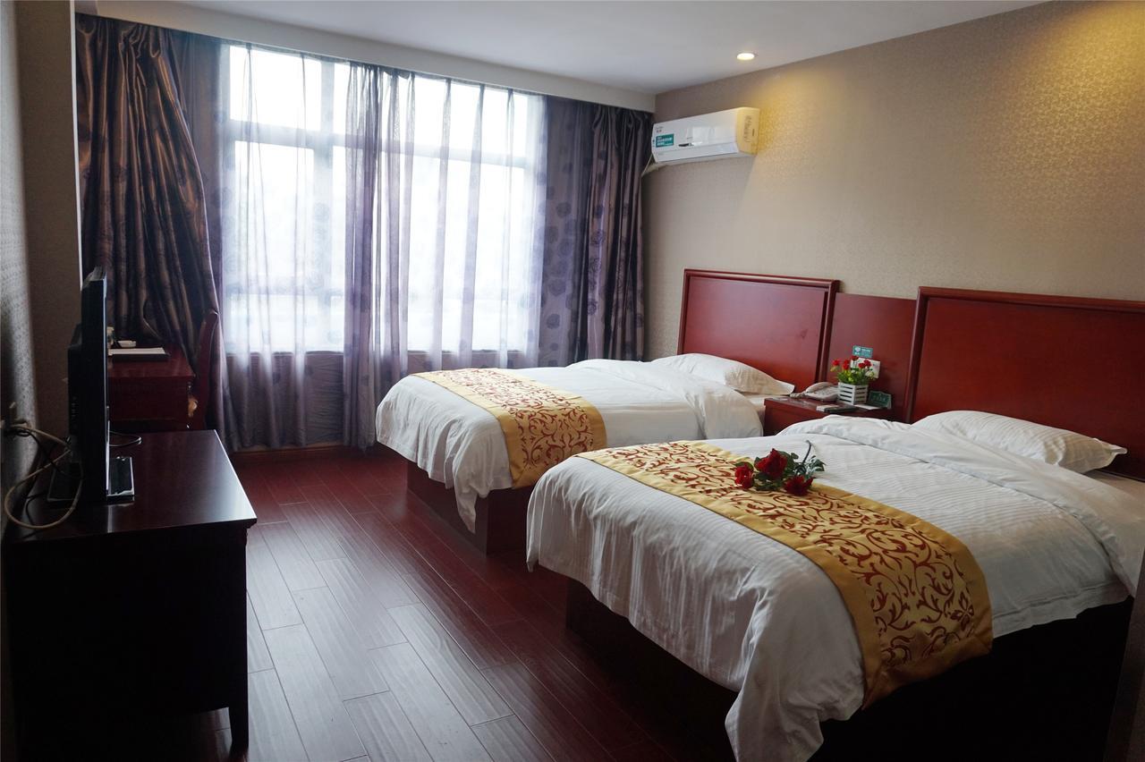 Greentree Inn Shanxi Yan An Luochuan Fuqian Street Express Hotel Exterior photo
